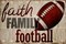 Faith Family Football Poster Print by Allen Kimberly - Item # VARPDXKARC481A